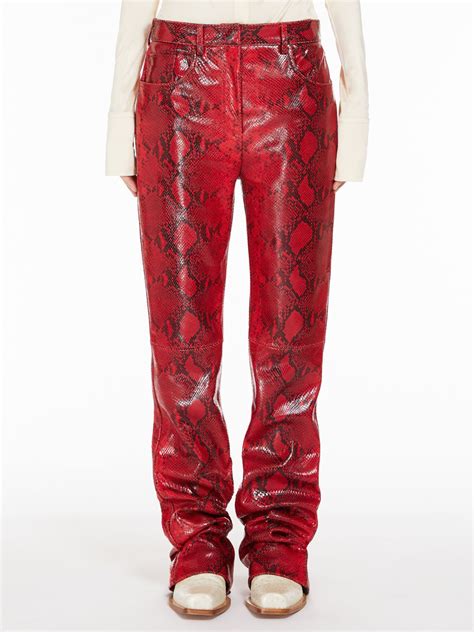 pantaloni gucci da donna|Pantaloni in Pelle Donna .